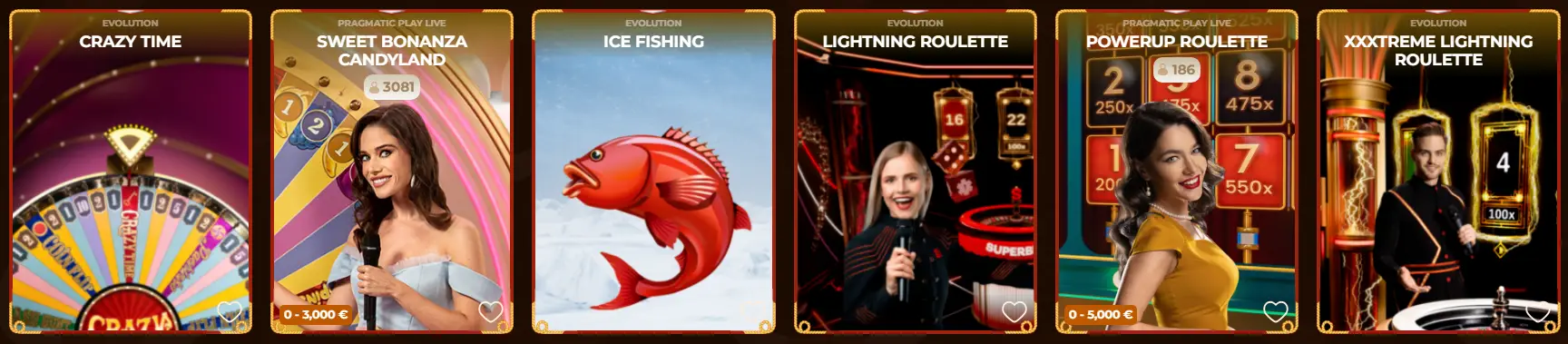 Rodeoslot Live-Casino